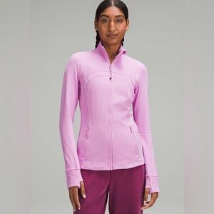 NWT Lululemon Define Jacket Luon Dahlia Mauve Color Size 10